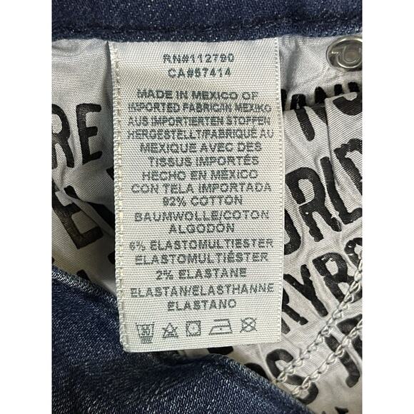 True Religion Jeans Womens 25 Blue Casey Low Rise Super Skinny Denim - Picture 8 of 13